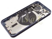 tapa de batería azul genérica para iPhone 12 mini, a2399, mge13ql/a
